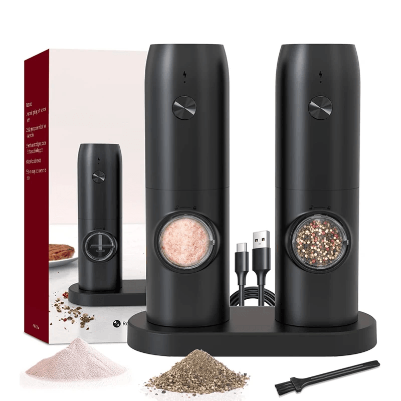 Smart Home Electric Grinder Set (2 Pc Set, Herbs and Spices)